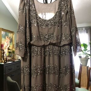 COPY - Beaded dress by Adrianna Pappell